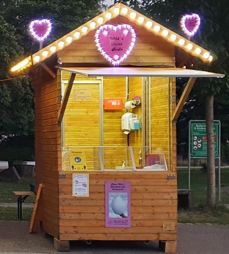 Zuckerwatte Stand für Zuckerwatte